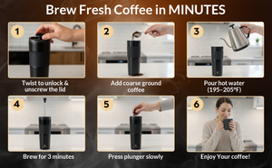 How to Make Perfect Coffee Anywhere in 5 Simple Steps