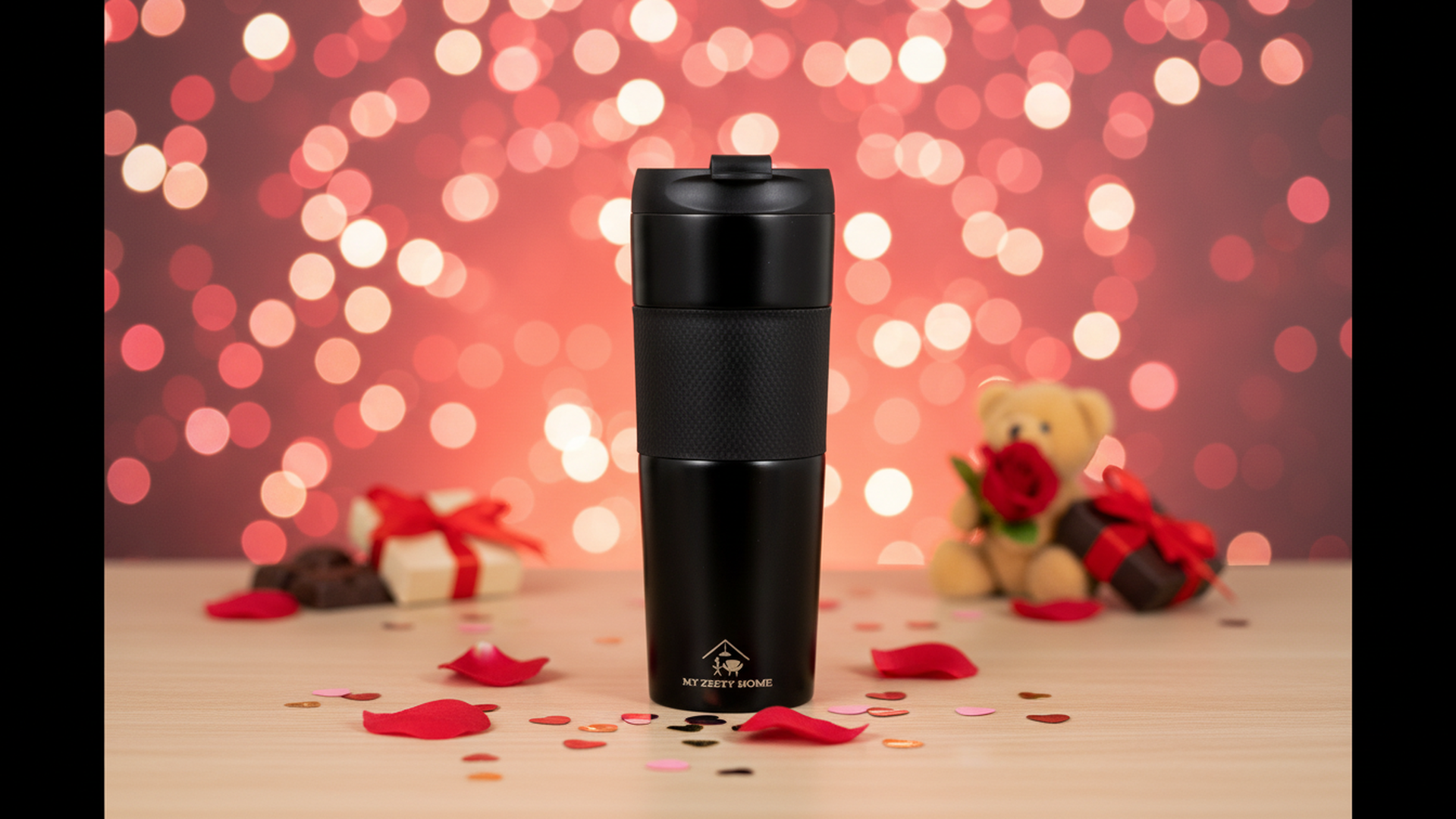 Travel French Press, Portable 15oz Stainless Steel Insulated Coffee Mug